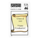 Graduation Postage Stamp