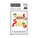 Graduation Postage Stamp