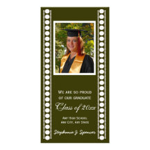 Graduation Pride Photo Cards Vertical