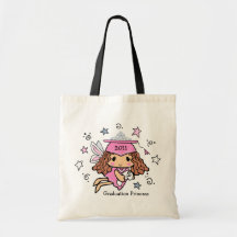 Graduation Princess Tote Bag