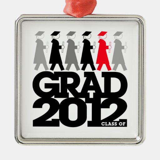 Graduation Processional Class Of 2012 Ornament