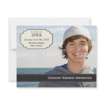 Graduation Ribbon Invitation