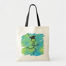 Graduation Runner Canvas Bags