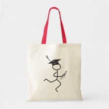 Graduation Runner Tote Bags