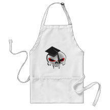 Graduation Skull Aprons
