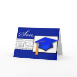 Graduation Son Hat Cards