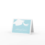 Graduation Thank You Card  |  Blue