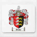 GRADY FAMILY CREST -  GRADY COAT OF ARMS mousepads