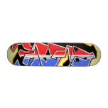 graff skateboard deck