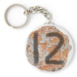 Graffiti 12th Birthday Gifts Keychains