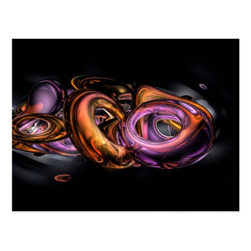 Graffiti Abstract Postcard