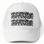 Graffiti Alaphabet hats