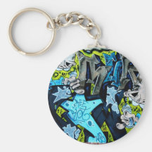 Graffiti Art Keychain