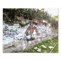 Graffiti At Old LA Zoo Photographic Print