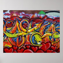 graffiti colour posters
