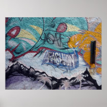 Graffiti Fashion Poster