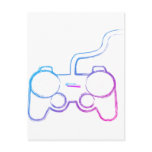 Graffiti Gamer Pad - Gaming Video Games Geek postcards