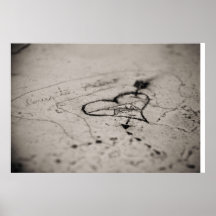 Graffiti Heart Poster