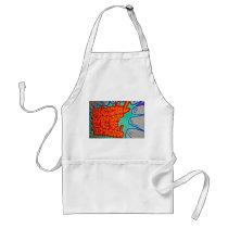 Graffiti in Bright Colours Apron