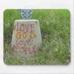 Graffiti inspirational god people mousepad gift