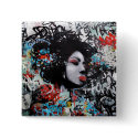 Graffiti Pin buttons