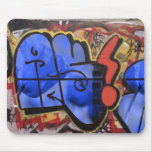 graffiti poppy mousepads