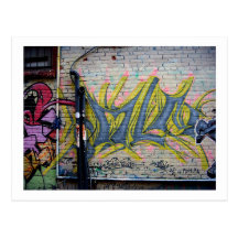 Graffiti Postcard
