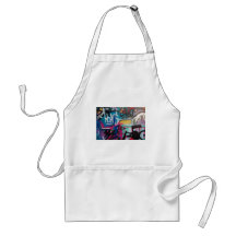 graffiti smudge background aprons