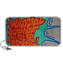 Graffiti/Street Art Doodle speakers