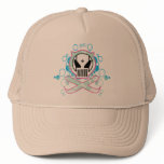 Graffiti Tech Skull Trucker Hats