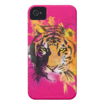 Graffiti Tiger iPhone 4/4S Case Case-Mate iPhone 4 Cases