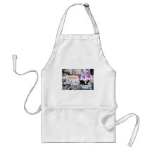 Graffiti Wall Banksy Style Torn Paper Aprons