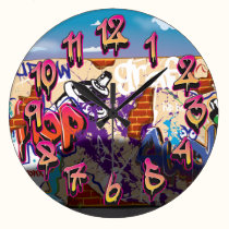 Graffiti Wall wall clocks