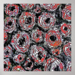Graffitti Circles Poster