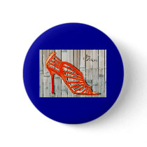 Grafitti Orange Cage Stilettos