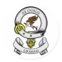 GRAHAM Coat of Arms stickers