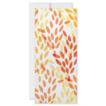 grain and wheat harvest pattern rack cards