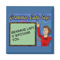 Grammar Lady Magnets