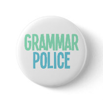 Grammar Police Pin