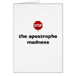 Grammar Police English Teacher Card