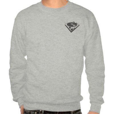 Gramophone_Record Pullover Sweatshirt