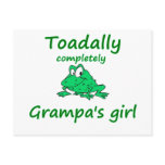 grampa's girl post card