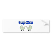Grampie of TWINS Bumper Sticker