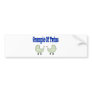 Grampie of TWINS Bumper Sticker