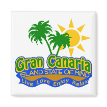 Gran Canaria State of Mind magnet