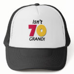 Grand 70th Birthday hats