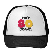Grand 80th Birthday Hat