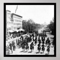 Grand Army Review in Washington, DC 1865 Print