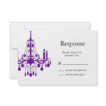 Grand Ballroom RSVP (purple) invitations