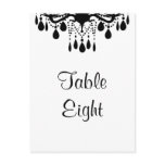 Grand Ballroom Table Number (white) postcards